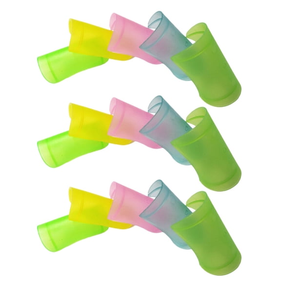 Masteelf 15pcs Creative Protective Flute Film Covers and Protectors