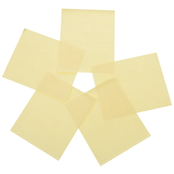 unbranded 150 Pcs Waterproof Label Sticker Blank Stickers Double Sided Tape