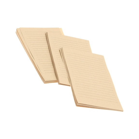 unbranded 150 Sheets Letter Writing Blank Kraft Paper Student 0.1X21X29CM