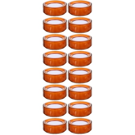 unbranded 16 Pcs Practical Cash Counting Sponge Round Finger Wet Sponge Tool Random Color