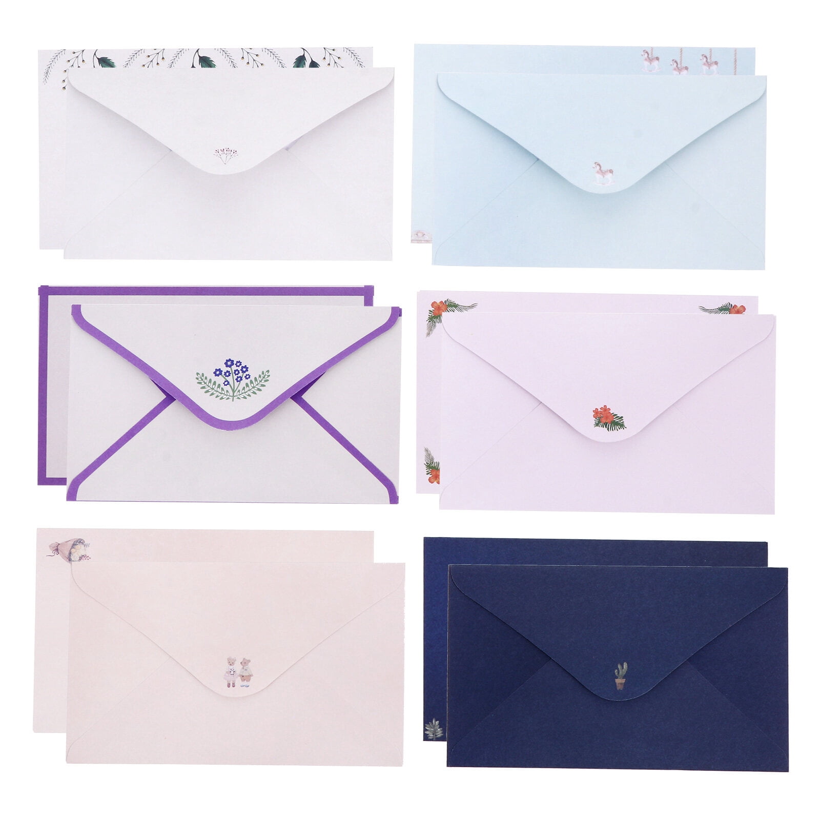 unbranded 16 Sets  Cartoon A5 Letter Writing Paper Stationery Letter Paper with Envelopes
