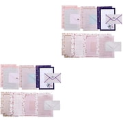 LITINKIMI 16 Sets Assorted Color Letter Stationery Paper with Envelopes for Giving