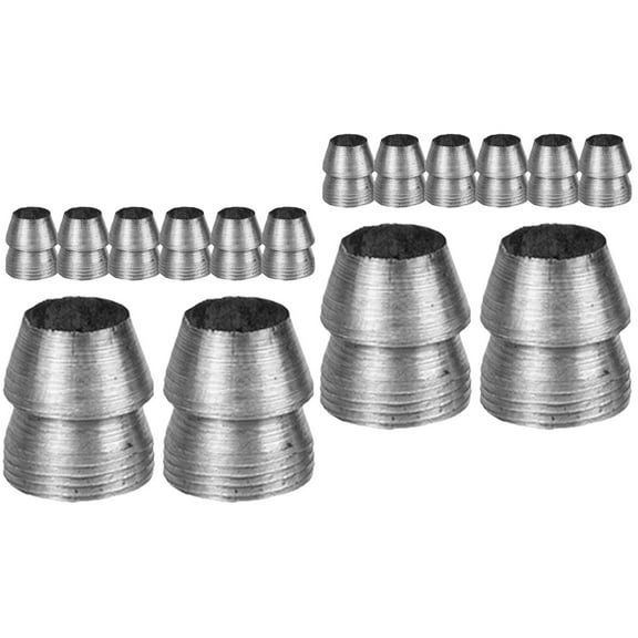 unbranded 16 pcs Axe Hammer Handles Wedges Axe Wedges Replacement Metal Axe Wedges Supplies
