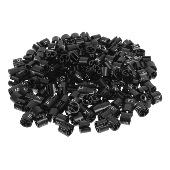 unbranded 180 Pcs Safety Mattress Trampoline Size Ring 1.20X1.20X1.00CM Black