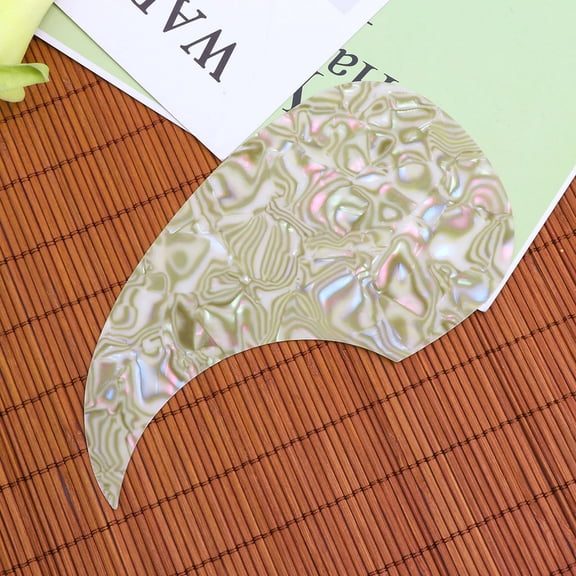 Milisten Acoustic Guitar Accessories Guitar Pickguard PVC Olive Green 1Pcs