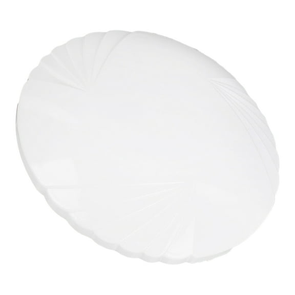 TEHAUX Lamp Shade Accessory Ceiling Light Shade White Plastic 1Pack 11.4X11.4X1.8In