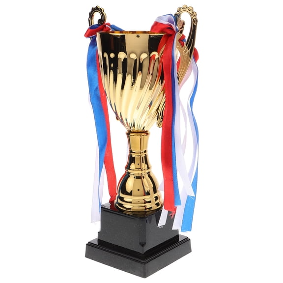 TEHAUX Basketball Trophy in Metal with Assorted Colors for Sports Awards, Competitions, and Stylish Basketball Prizes