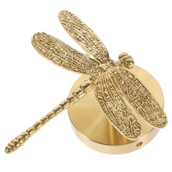 Milisten Versatile Metal Wall Hook in Golden Finish for Hanging Coats Towels and Robes