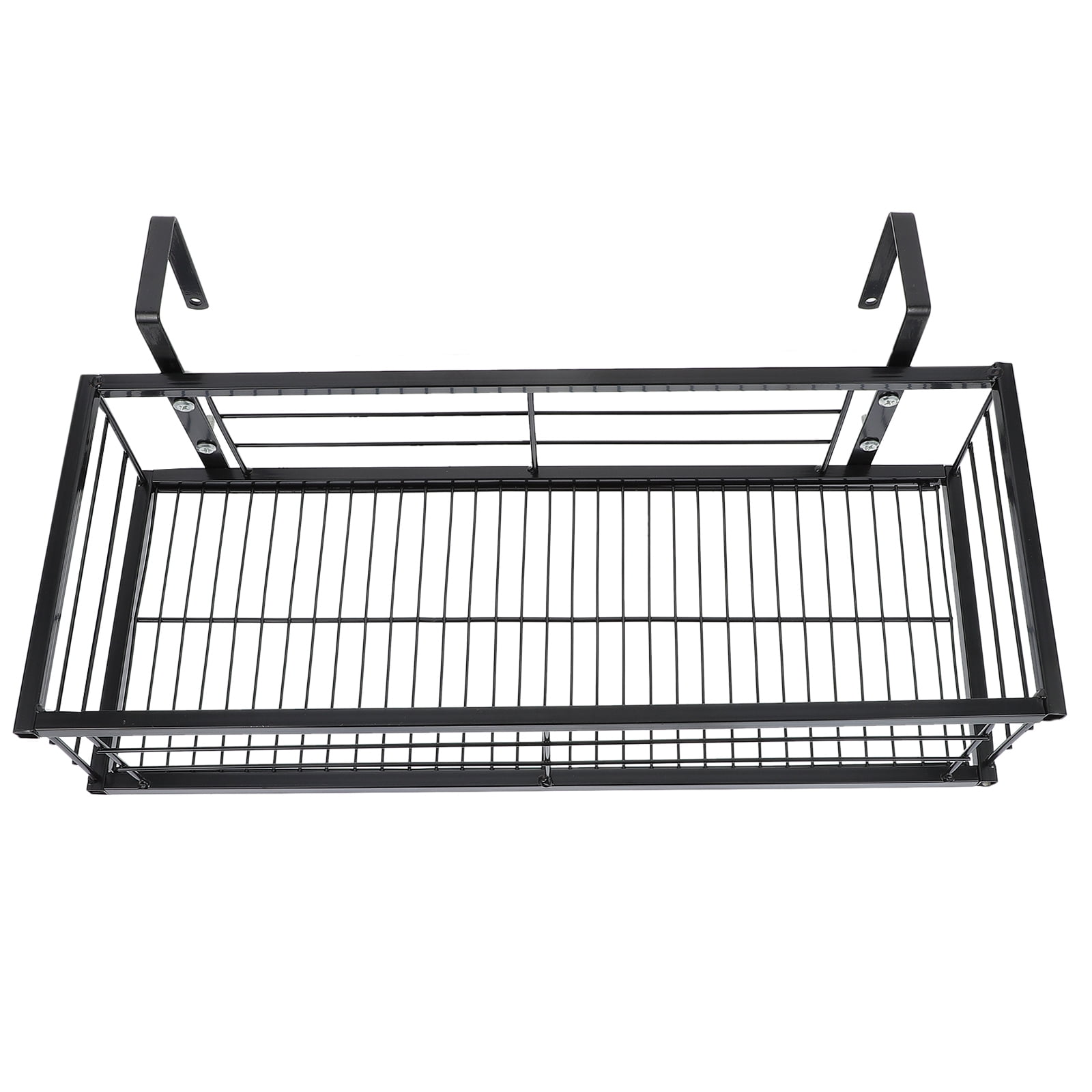 unbranded 1Pc Balcony Hanging Flowerpot Rack Rectangular Railing Fence ...