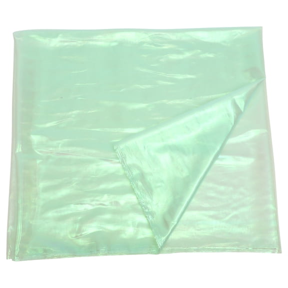 HOOWIFFY Gradual Green Organza Fabric - Lightweight, Breathable Material for Sewing, Crafting, Dressmaking and Projects