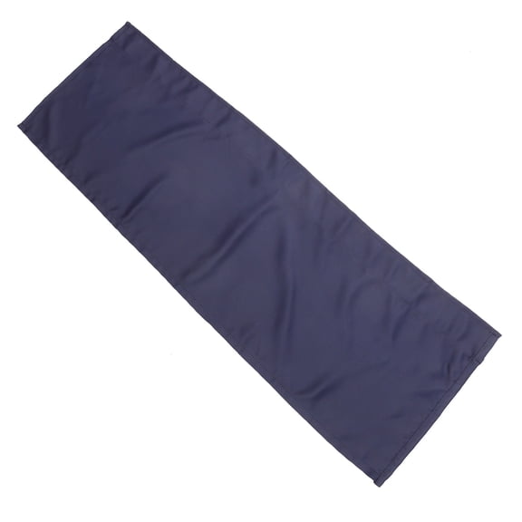 TEHAUX Navy Polyester Cotton Valance for Kitchen and Bathroom Windows Rustic Decor