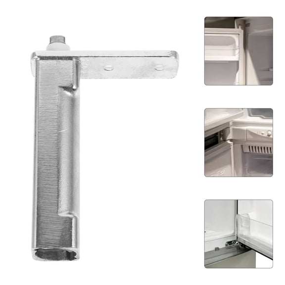 TEHAUX Professional Metal Refrigerator Door Hinge Replacement with Adjustable Tension