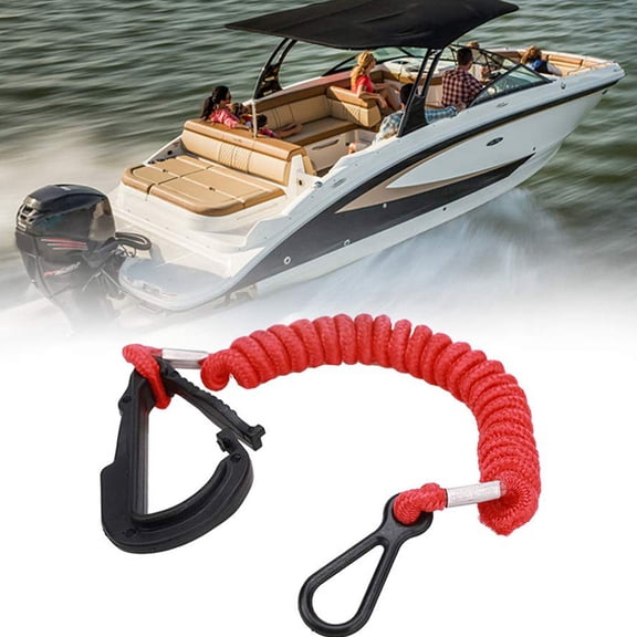 OUNONA Engine Safety Cord with ABS Nylon Clip, Easy to Mount and Secure, 1 Piece for Engine