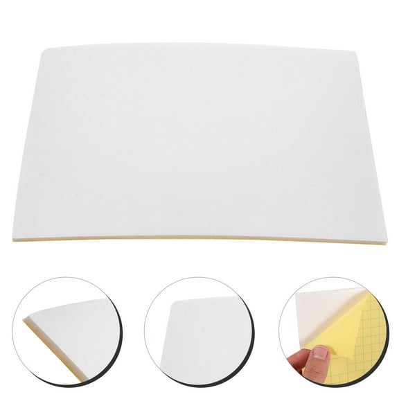 TEHAUX White Foam Board for Craft Making, 1 Piece Lightweight Art Foam Sheet for Model Building, Projects and School Crafts