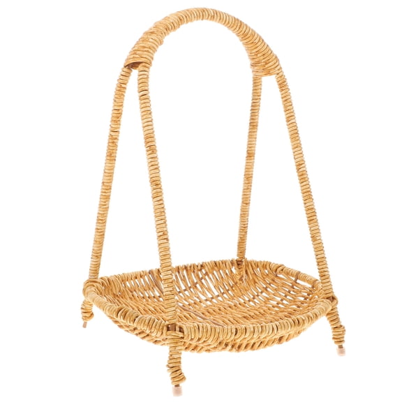 UPOUART Tabletop Bread Basket Woven Material 1Pack