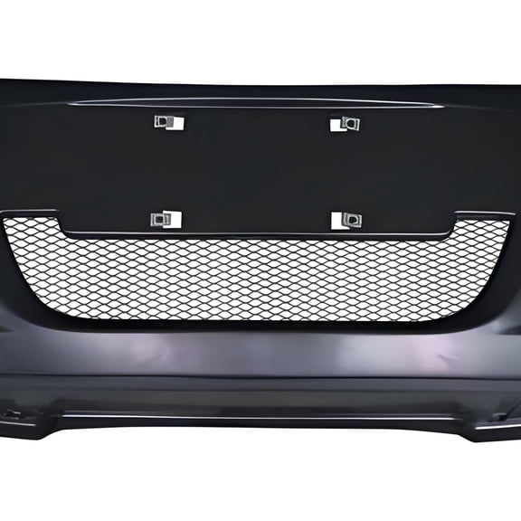 TEHAUX Black Aluminum Alloy Car Grill Mesh Front Grille Guard Protector for Vehicle Exterior Accessories