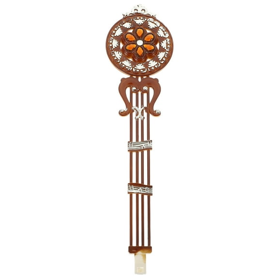 HOOWIFFY Metal Pendulum Wall Clock Parts Dark Red for Adults Home Decor Replacement 1 Piece