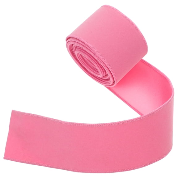 TEHAUX Elegant Pink Decorative Ribbon with Wire Edge for Wedding Chair Sash and Bouquets