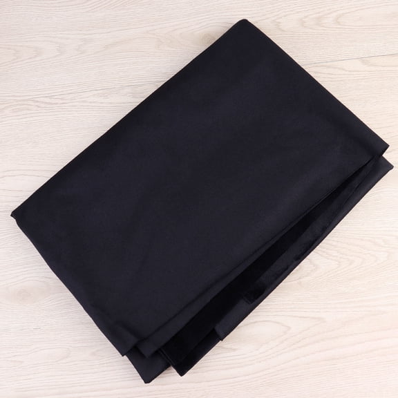 TEHAUX Black Flannel Fabric for Sofa Cushions and Home Decor, Soft Material Ideal for Upholstery Projects
