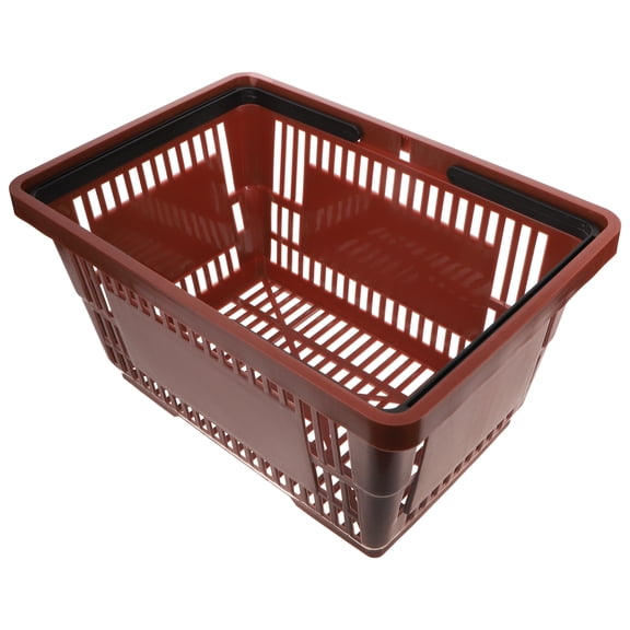 TEHAUX Handheld Plastic Coffee Basket for Storage, Thickened Design, Kitchen and Home Organizer Container