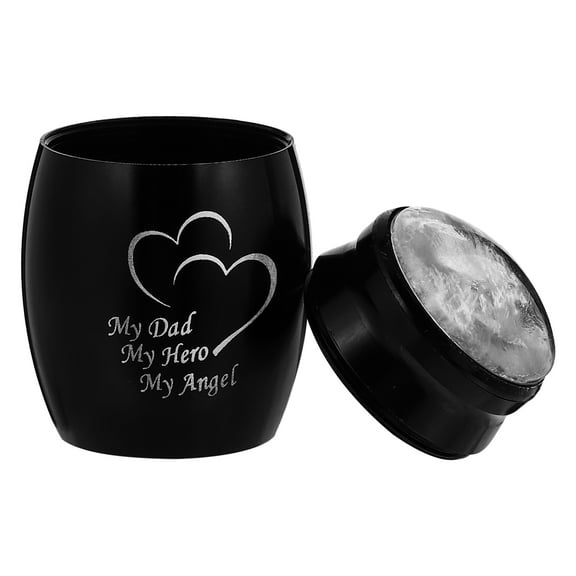 unbranded 1pc Families Cremation Urn Mini Bone Ashes Storage Box Metal Cremation Tank