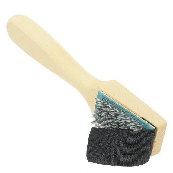 unbranded 1pc Dance Shoes Cleaning Brush Wooden Handle Dance Shoe Sole Cleaning Brush (Random Color)