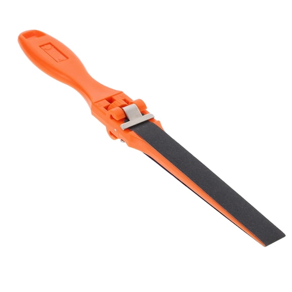 CTIRCHIU 1Pc Manual Plastic Sandpaper Grinding Clip Orange for Polishing and Rust Removal