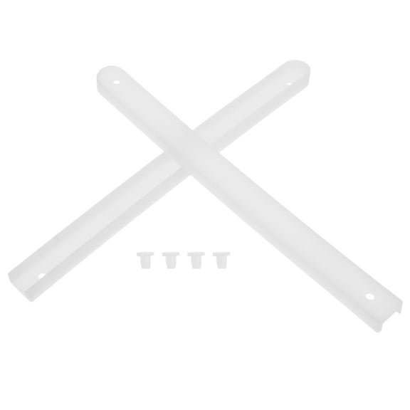 LITINKIMI Plastic Drawer Track Stoppers for Furniture Slides, Modern Design, Replacement Parts, 1 Set