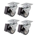 thumbnail image 1 of unbranded 2 Inch Caster Wheels Brake Casters with 360 Degree Swivel Plate Heavy Duty Castors Great for Carts Furniture Dolly Workbench Trolley, 1 of 8