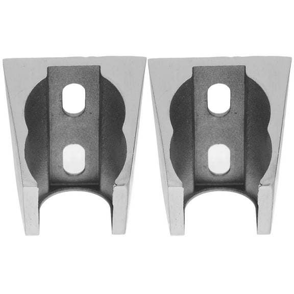 COSMOBETTY Shower Head Bracket Stainless Steel Homeowners Bathroom Installation 2Pcs 1.6*1.5*1.4in