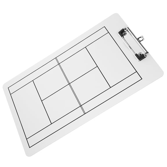 unbranded  2 PCS Dry Erase Coaches Clipboards Coaching Equipment White