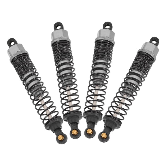 OULII 2 Pairs Absorber Damper for RC Cars Aluminum Assorted Color for Outdoor Adventures