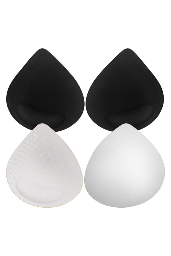 unbranded 2 Pairs Sports Bra Inserts Pads Cool Decoration Artificial Storage Bag