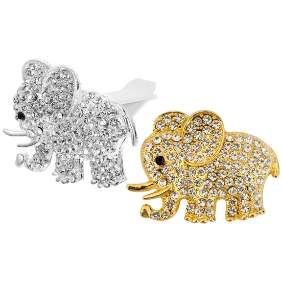 unbranded 2 Pcs Automatic Spray Refill Elephant Perfume Clip