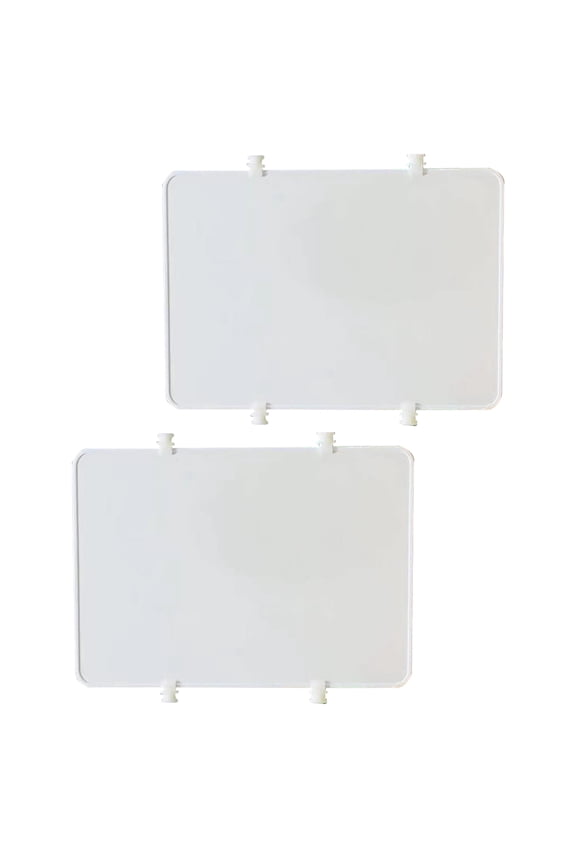 2 Pcs Beach Bag Accessories Divider Tray 2pcs (white Edge) for Bags Storage