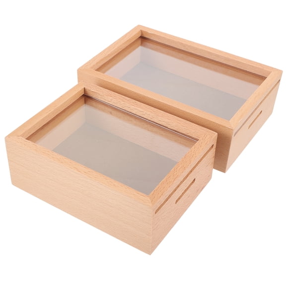 unbranded 2 Pcs Board Piggy Bank Photo Frame Desktop Photo Frame Child 13.50X10.00X5.00CM