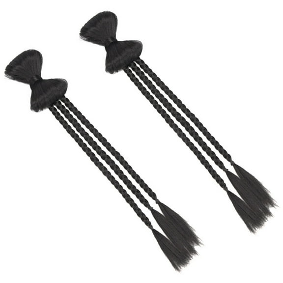 LITINKIMI Hair Braid Extensions High Temperature Silk Women Shopping 2Pcs 50X8Cm