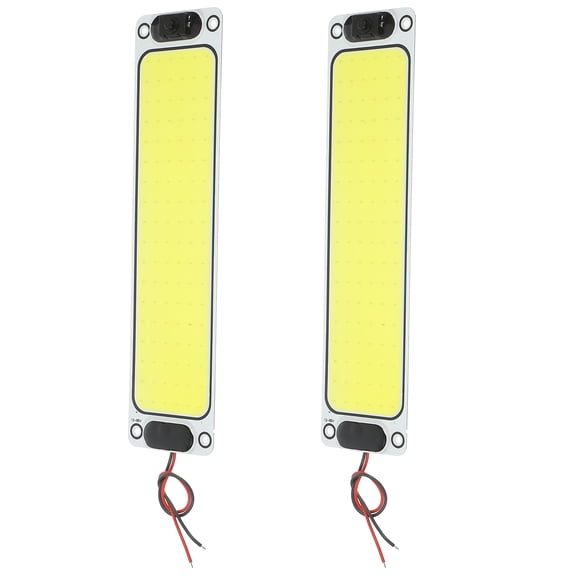 LED Interior Light Bar with Metal Base for Car RV Plants 1285V 2 Pieces Assorted Color