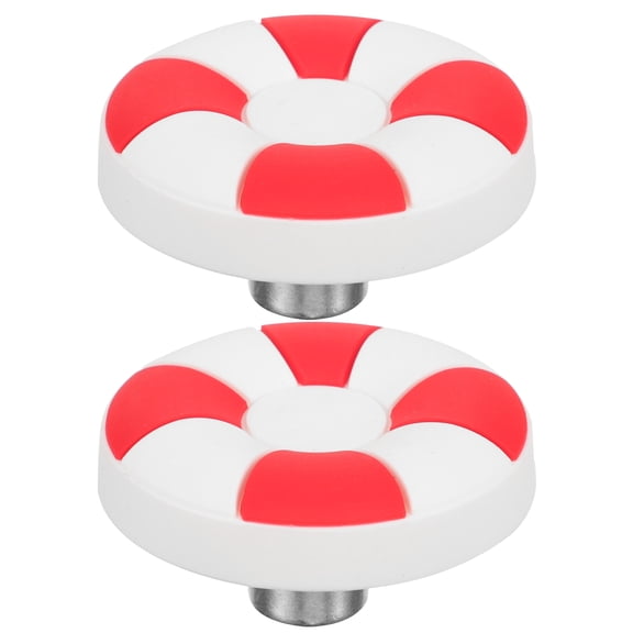 unbranded 2 Pcs Cabinet Handle Parts Wardrobe Nautical Drawer Pulls Lifebuoy Shape