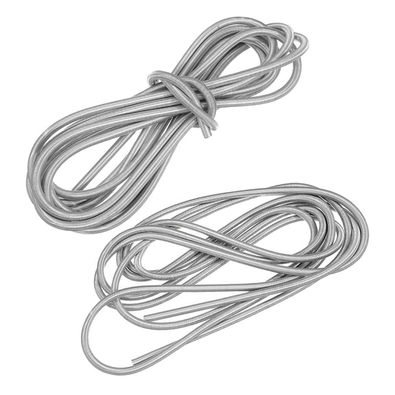 unbranded 2 Pcs Cable Protector Brake Line Protection Tube 400.00X0.55X0.55CM Silver