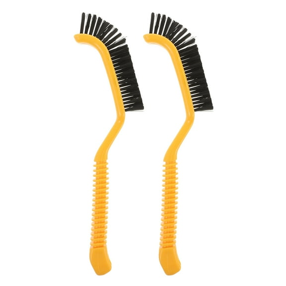 WHAMVOX Car Brush Yellow for Brake Discs 2Pcs 9.1X1X0.8In