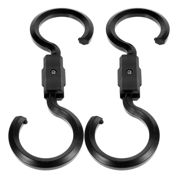 unbranded 2 Pcs Net Car Rear Seat Hidden Hook Space Organizer Headrest