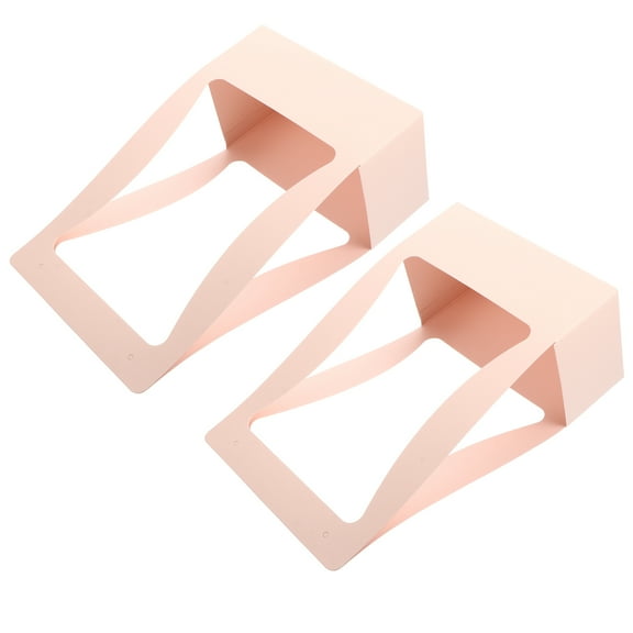 unbranded 2 Pcs Clear Bag Paper Flower Basket Good Decoration for Flowers