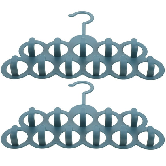 unbranded 2 Pcs Coat Hanger Bins Organizers Clothes Hangers Hanging Rack Storage Shelving Man