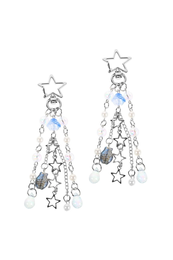 2 Pcs Cute Phone Charm Wrist Keychain Dustproof Keyboard Baby Vacation