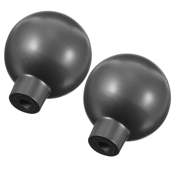 unbranded 2 Pcs Desk Knobs and Handles Door Handle Cabinet Knobs 2.9X2.4CM Grey
