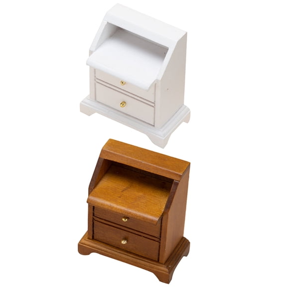 unbranded 2 Pcs Dollhouse Locker Miniature Model Ornament Baby