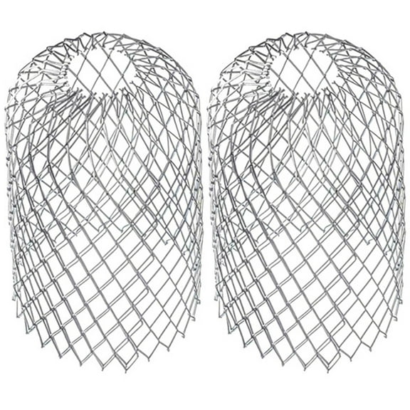 Roof Gutter Guard Filter Strainer for Leaves Debris Blockage 2Pcs Silver Aluminum Alloy