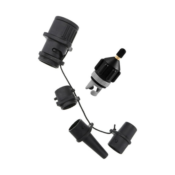 unbranded  2 Pcs Electric Air Pump Inflatable Adapter Boat Valve Fitness