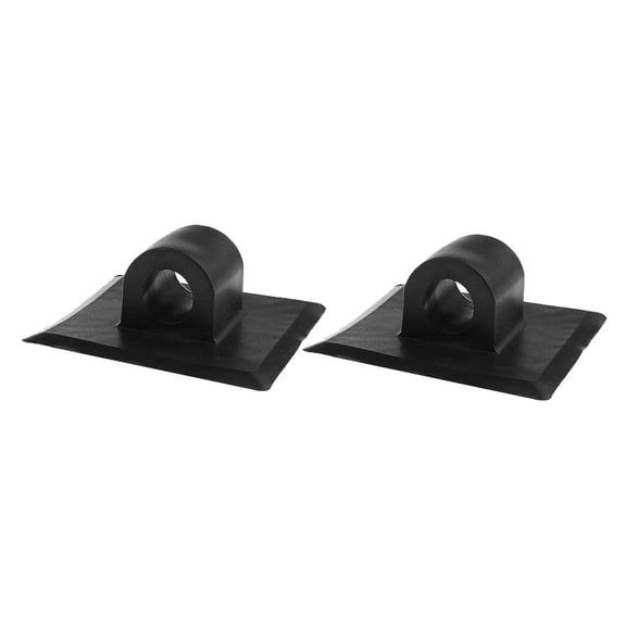 unbranded  2 Pcs Engine Motor Clip Mount Boat Fixing Bracket Mounting Clips Seat Black